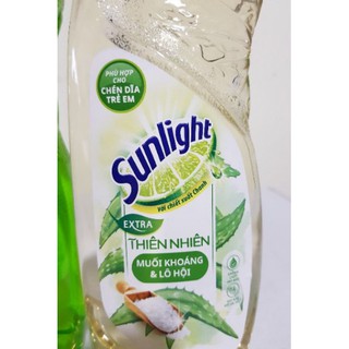 Chai nước rửa chén Sunlight 750g