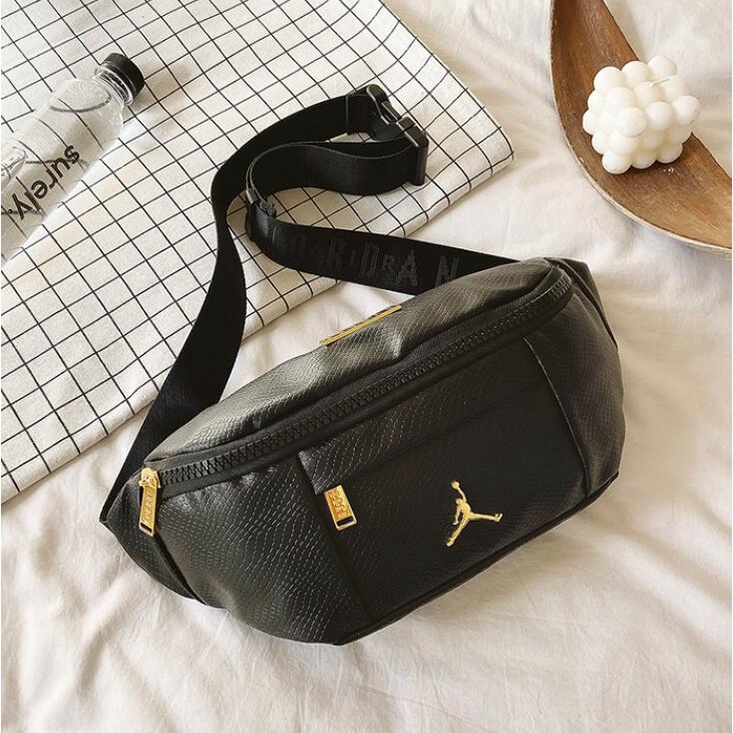 Túi Đeo Chéo Ngực In Logo Jordan Bằng Kim Loại Thời Trang Chất Lượng Cao