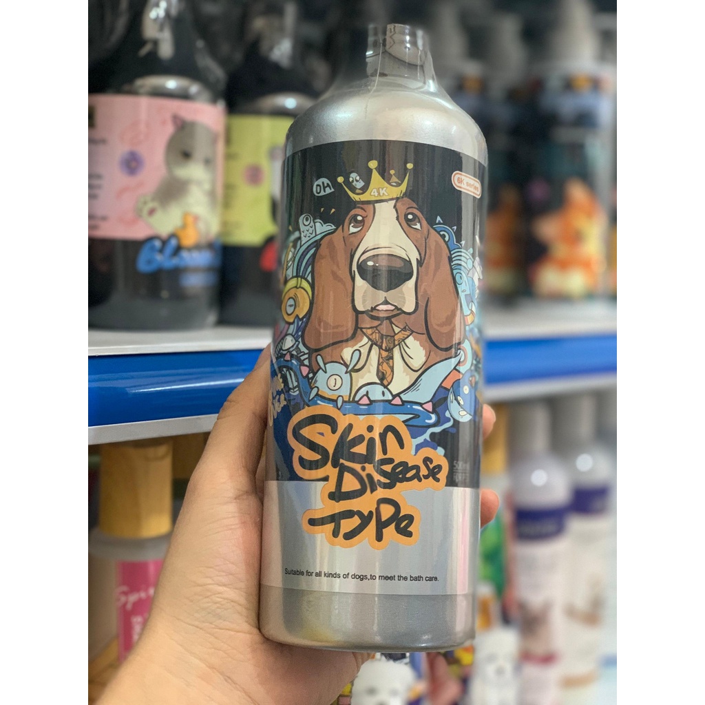 [Xả Kho] Sữa Tắm Kpet Nội Địa Trung An Toàn Cho Chó Mèo Chai 500ml