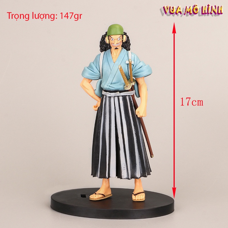 Mô hình One Piece - Figure One piece băng Luffy ở Wano cao 17cm