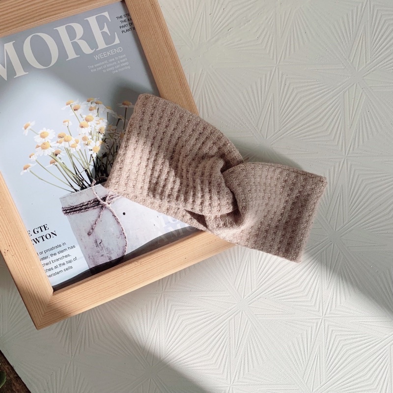 Turban cotton Hàn cho bé ảnh thật shop tự chụp