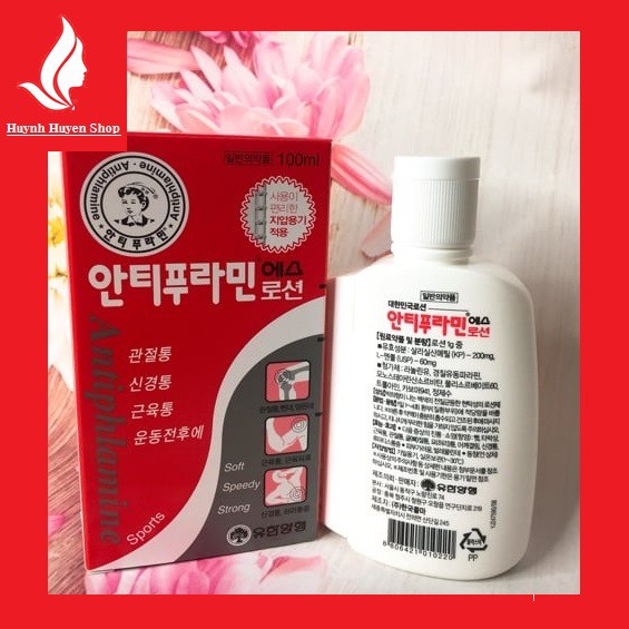 [GIÁ SỈ] DẦU NÓNG XOA BÓP ANTIPHLAMINE 100% HÀN QUỐC LOẠI 100ml date mới nhất