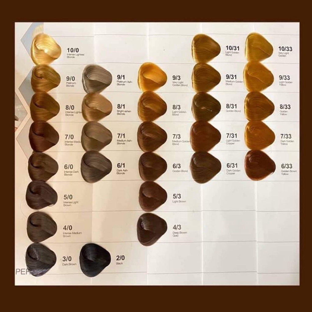 Thuốc nhuộm tóc Hàn Quốc, màu nhuộm thơm, lên màu chuẩn tại nhà