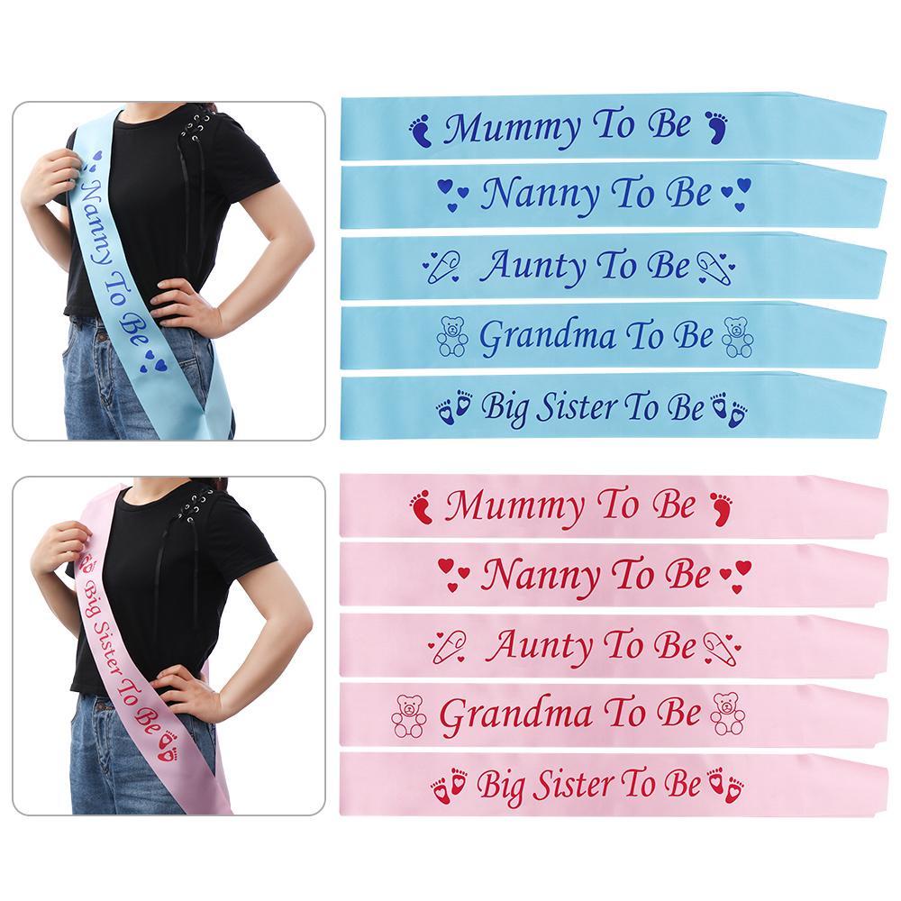 CONOPERY Băng Đeo Chéo Trang Trí Tiệc Mừng Năm Mới 2019 Cho Bé