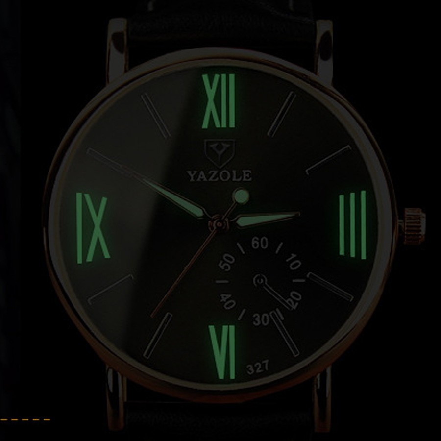 Đồng hồ nam dây da YZL - 327 | BigBuy360 - bigbuy360.vn