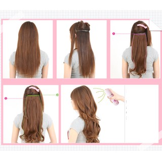 Tóc Giả Thẳng Cao Cấp Dài 60 Cm