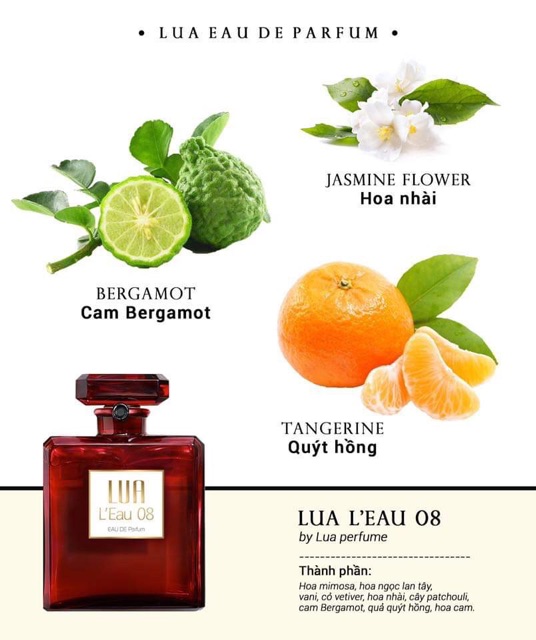 Nước Hoa Lua Leau 08 - Chính Hãng 100%