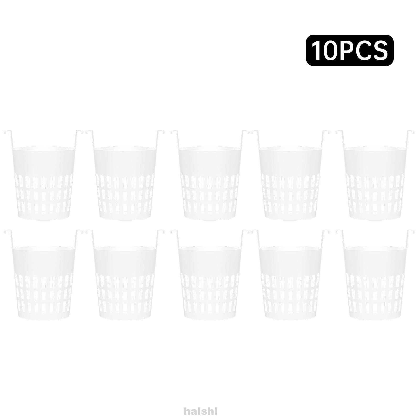 Set 10 Giỏ Nhựa Trồng Hoa Ban Công Tiện Lợi