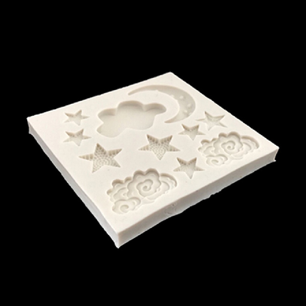 Khuôn Silicone Nhấn Bánh Hình Nơ 3D #