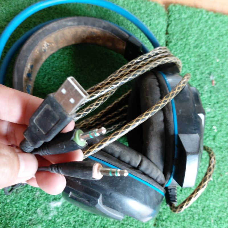 Headphone gaming cao cấp OVANN cũ có led mic đầy đủ chức năng dây cực kỳ chắc và dài