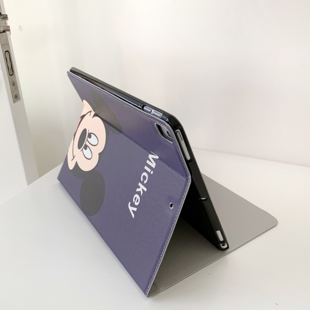 Bao da ipad Silicon hình Minnie & Micky cute ốp iPad Pro 11/9.7/10.5/Air 3/10.2 gen7/8...MART CASE