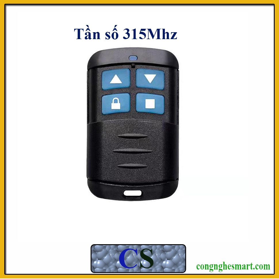 Remote Cửa Cuốn Sao Chép Mã Thông Minh Tần Số 315, 433Mhz chống nước