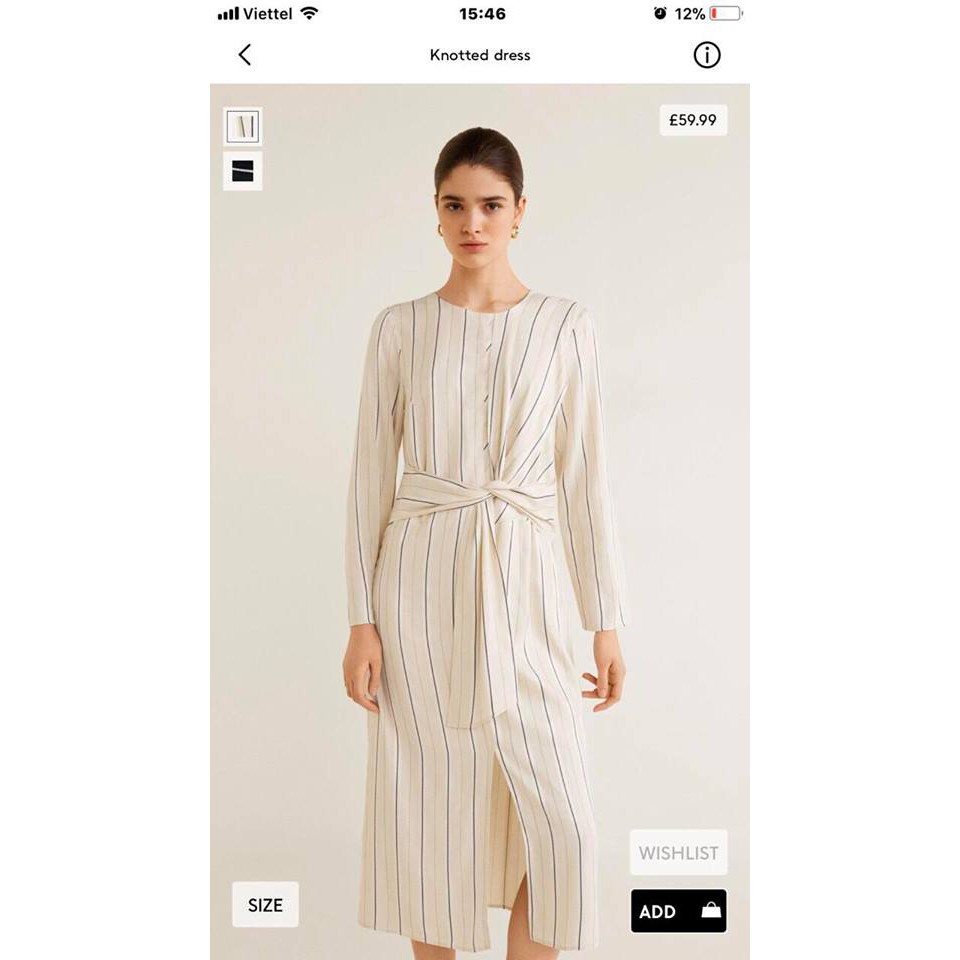 Đầm mango suit