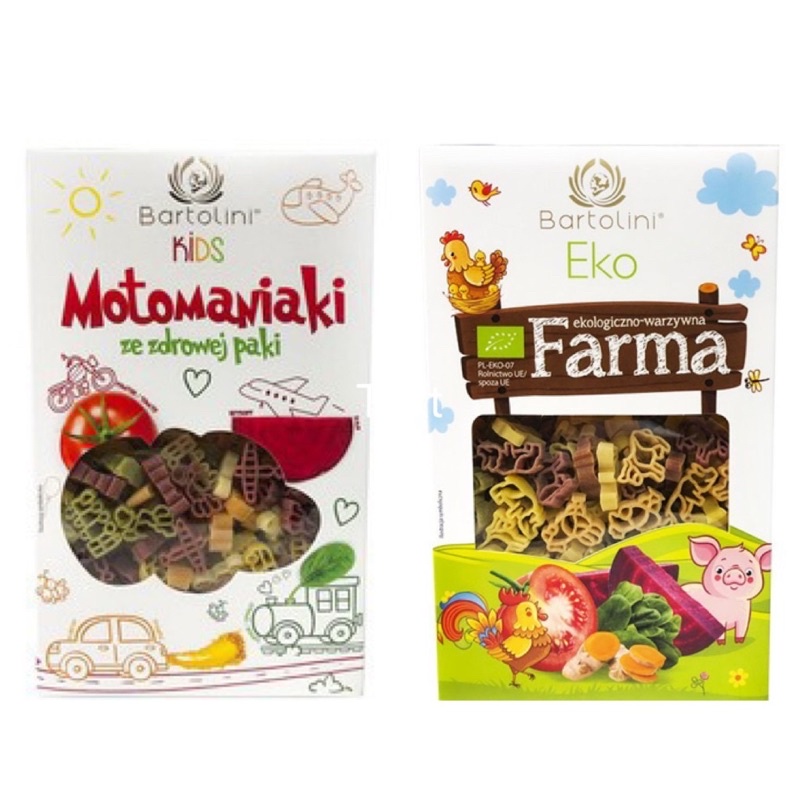 Mỳ nui rau củ hữu cơ hình động vật Bảtonlini 250g