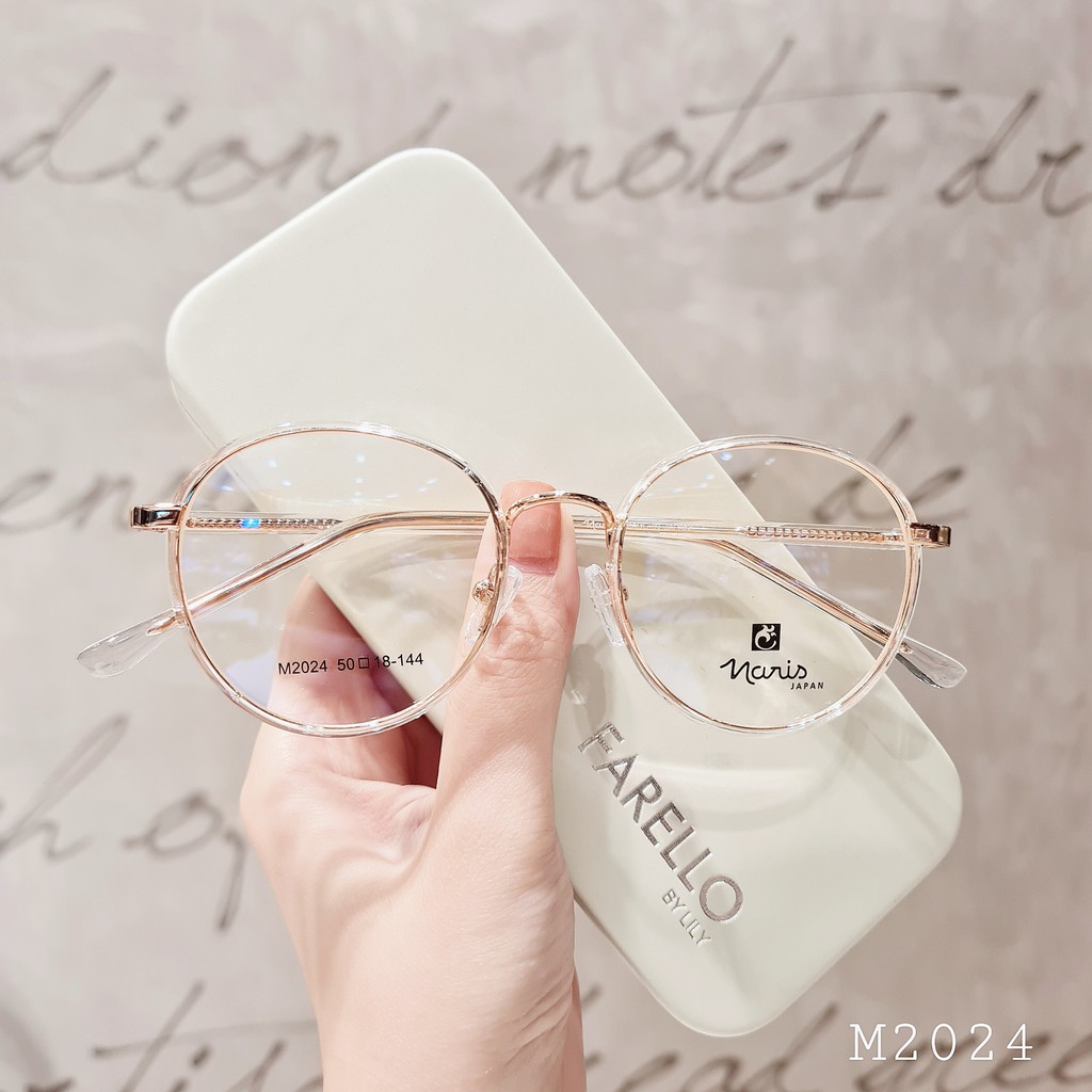 Gọng kính cận tròn Lilyeyewear nữ, phù hợp với nhiều khuôn mặt - 2024