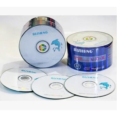 Đĩa trắng CD Risheng 700mb50C 1 lốc