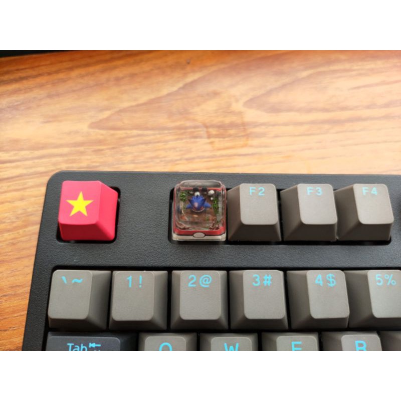 Nút bàn phím cơ keycap pokemon ma