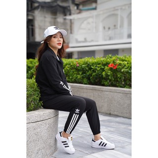 Bộ thể thao nữ chất gió 2 lớp