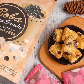 Bánh snack trà sữa trân châu
