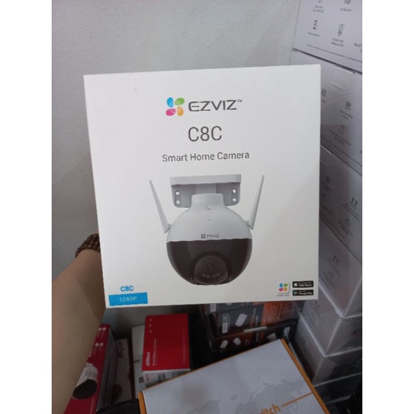 Camera Wifi xoay 360 ngoài trời Wifi EZVIZ C8C Full HD 1080P Tích hợp AI -Có màu ban đêmca | BigBuy360 - bigbuy360.vn