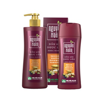 Dầu gội Dược liệu Nguyên Xuân nâu 250ml (Dành cho tóc thường)