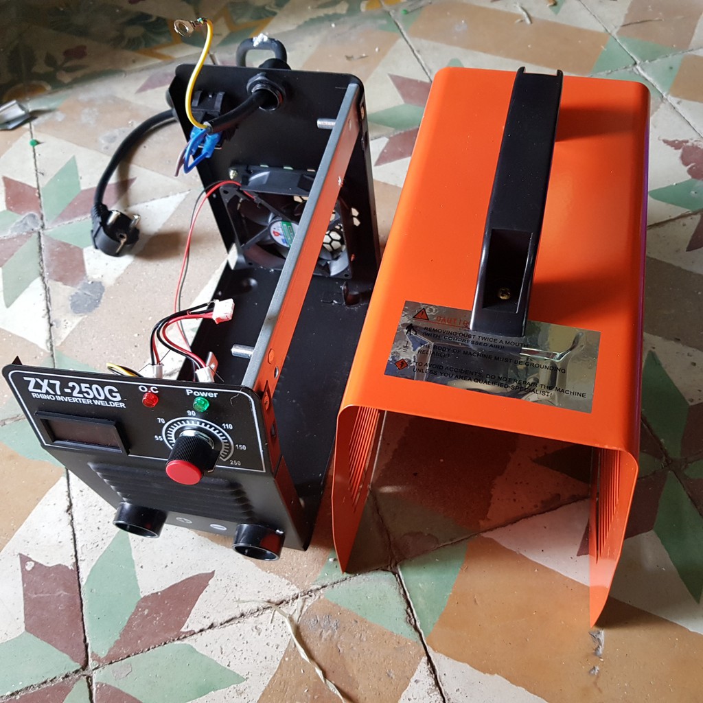 Vỏ máy hàn que mini 250 đủ bộ