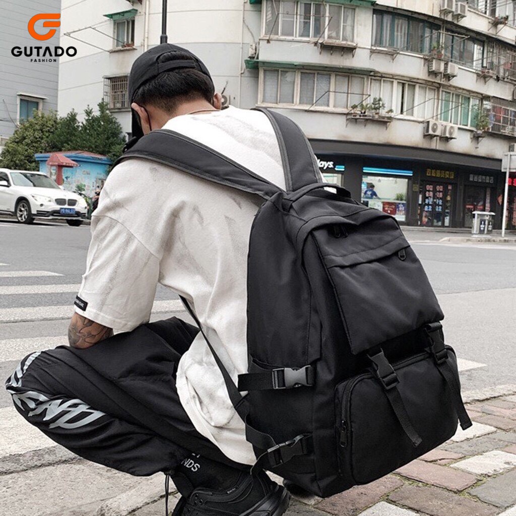 Balo học sinh Gutado 392 Cao cấp chống nước đựng vừa sách vở laptop