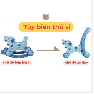 Ngựa bập bênh 5 trong 1
