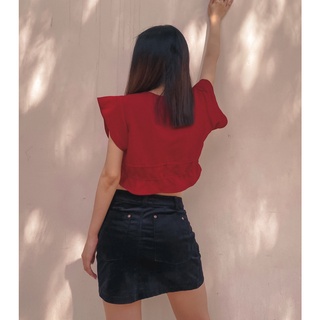 ÁO CROPTOP CỘT EO