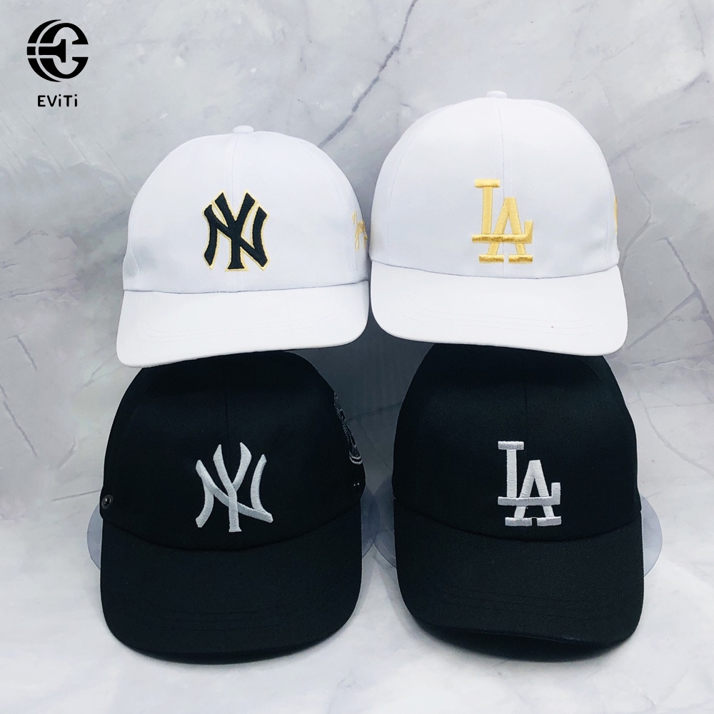 Mũ lưỡi trai - Mũ thể thao cho cả nam và nữ thêu logo N.Y - L.A - A.D.I.D.A.S - Phù hợp đi chơi, đi biển