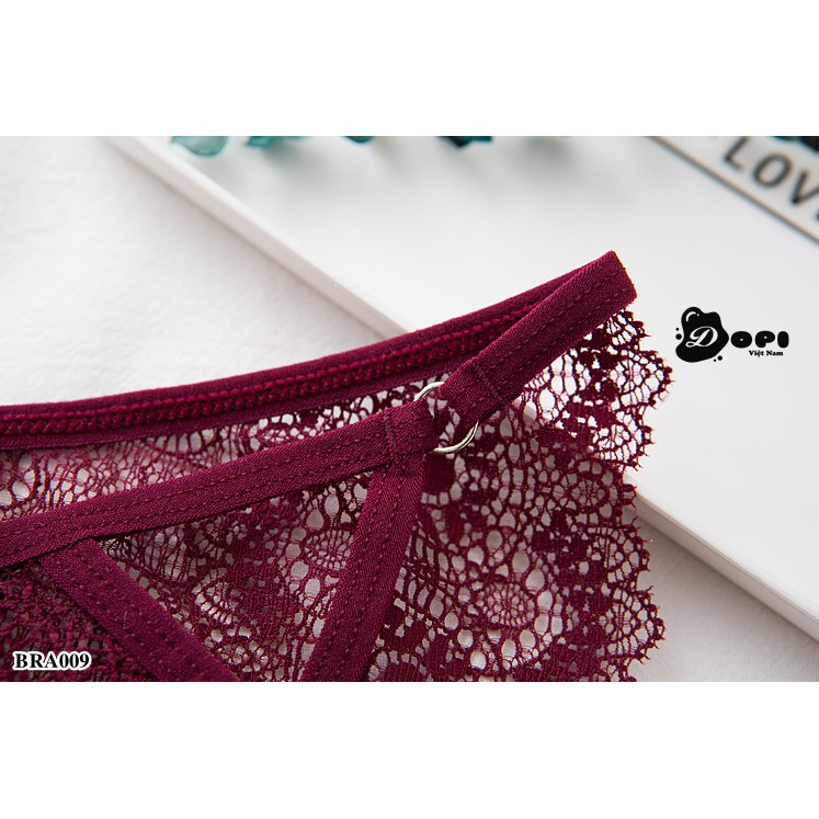 (BRA009) Quần lót nữ quần chíp nữ cạp dây gợi cảm sexy chất liệu ren cao cấp