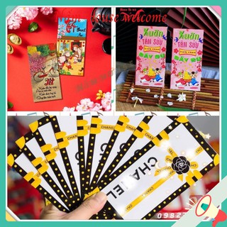 Bao Lì Xì 2021 ⚡FREESHIP⚡ Loại Lớn 8 x 16 cm - Nhiều mẫu-Chất Lượng Giấy Dày, Đẹp