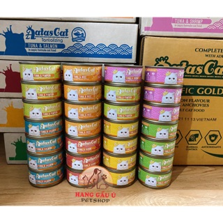 Pate cho mèo Aatas Cat lon 80g