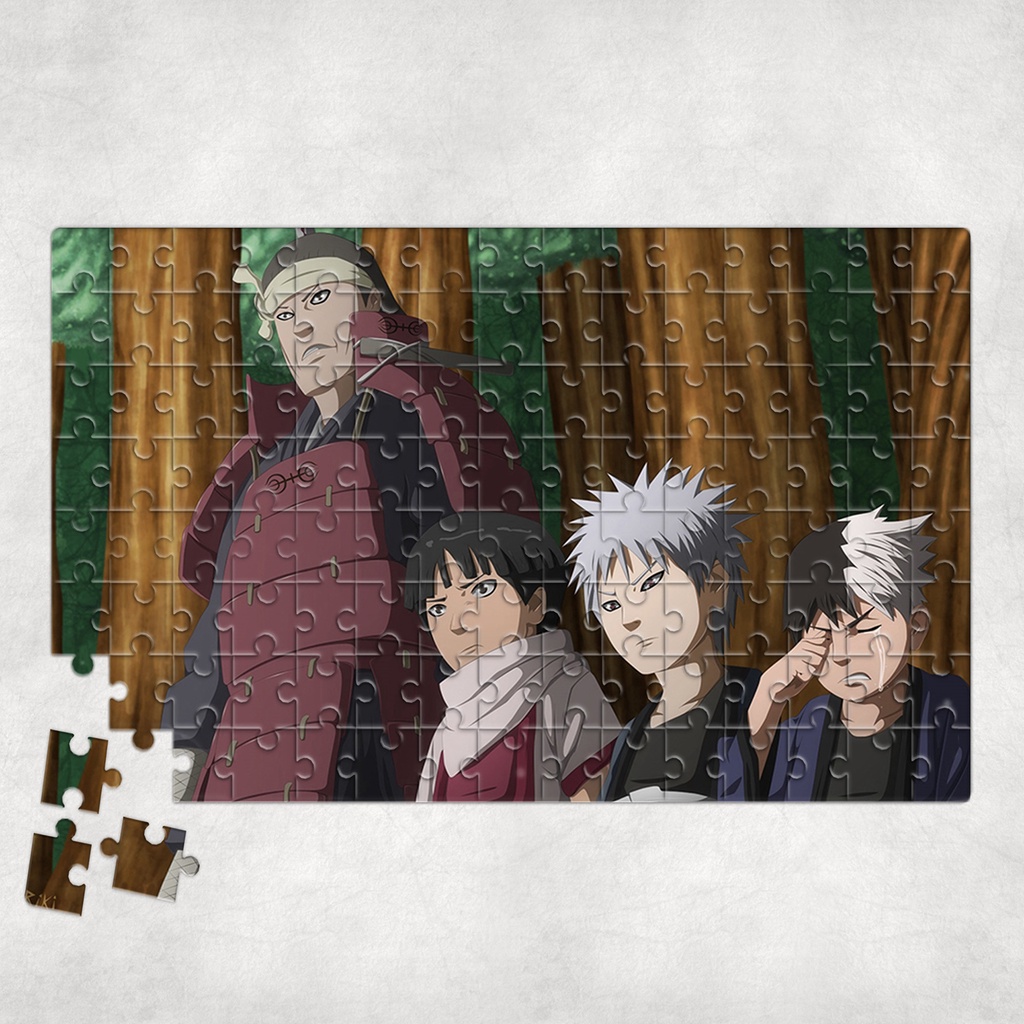 Tranh ghép hình NARUTO - Mẫu 10 - Nhận in theo yêu cầu