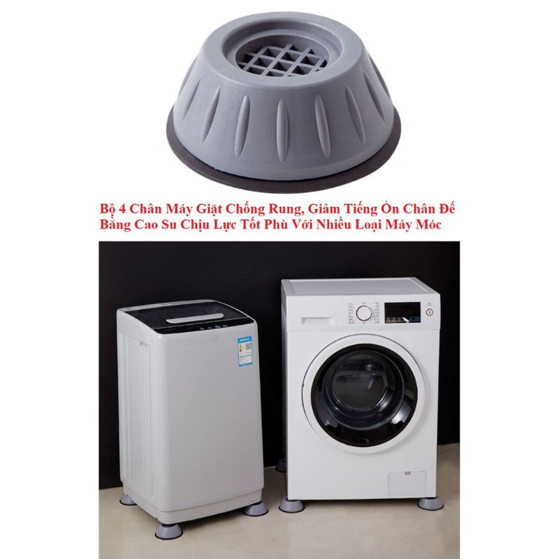 4 miếng chân máy giặt chống rung chống ồn