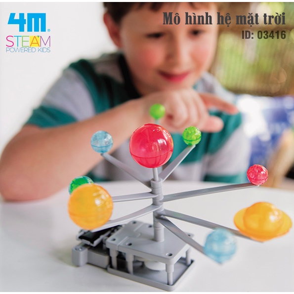 Mô hình hệ mặt trời 4M-đồ chơi khoa học giúp phát triển tư duy cho trẻ. Hàng chính hãng bảo hành 12 Tháng Toàn quốc