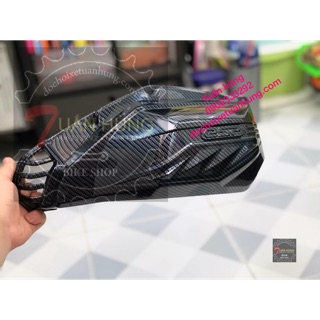 Chụp pô e Vario 150 [HÀNG ĐẸP] carbon - ốp pô e vario - đồ chơi xe vario150