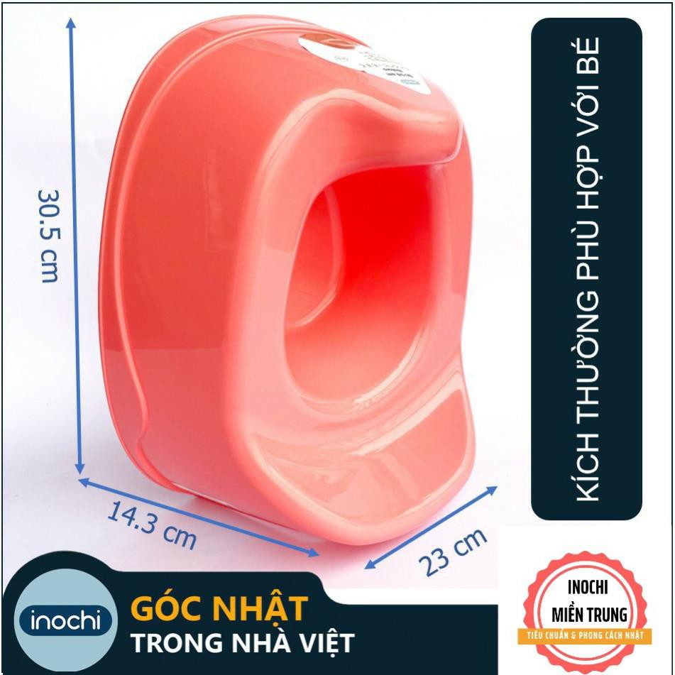 Bô trẻ em gọn nhẹ nhiều màu _giúp bé đi vệ sinh dễ dàng (thương hiệu Inochi) (VUI LÒNG IB SHOP ĐỂ CHỌN MÀU HIỆN CÓ)