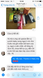 Kem nở ngực Upsize