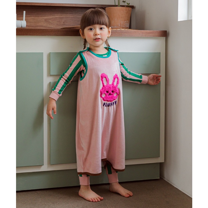 Túi ngủ Cao Cấp Hàn Quốc cho trẻ em, mẫu Thỏ Fluffy rất xinh. Túi ngủ cao cấp hãng #Cordii #Hàn_Quốc cho bé.
