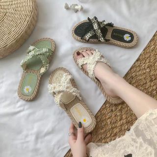 DÉP CÓI CHÉO ĐÍNH NGỌC ( HÀNG QUẢNG CHÂU ULZZANG)