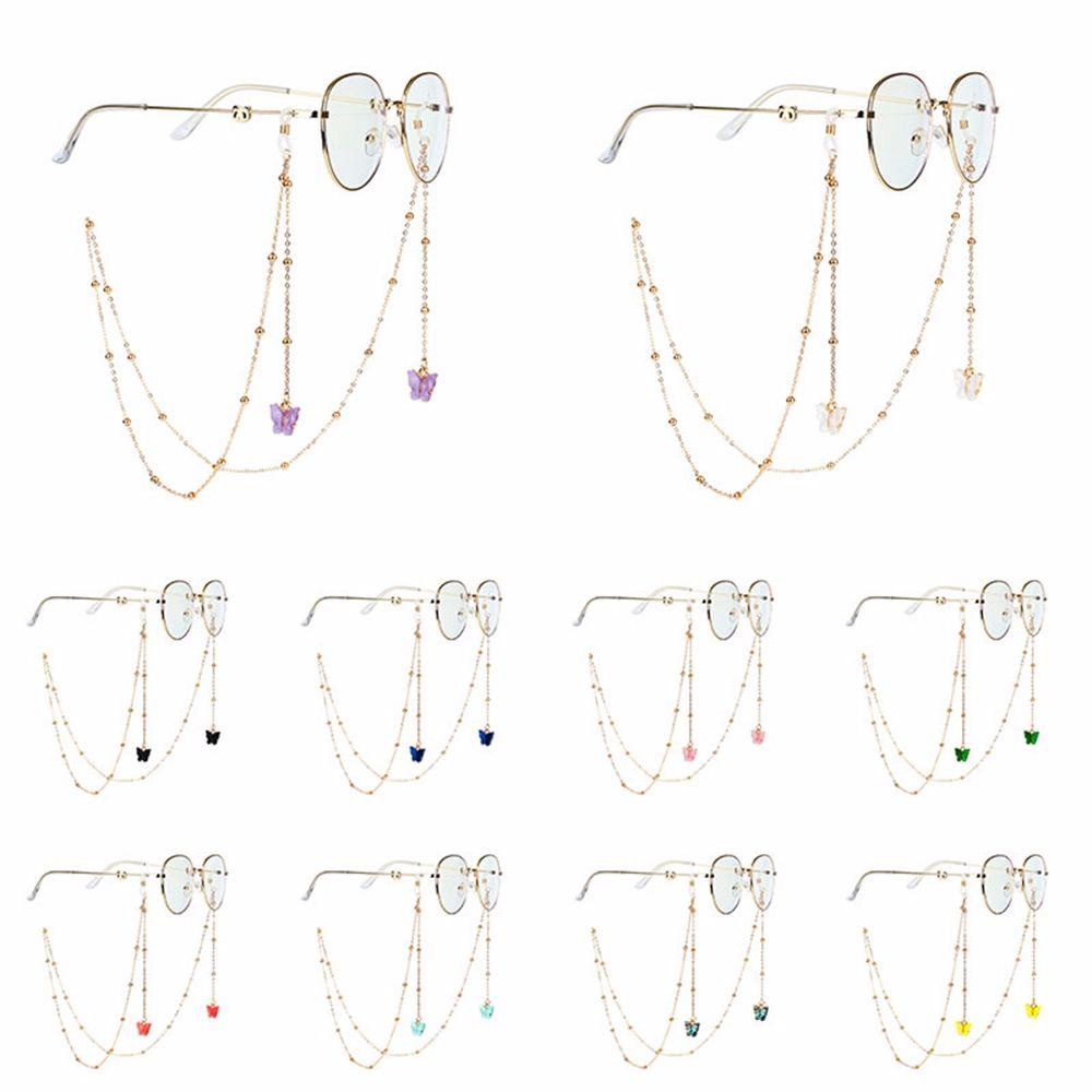 Dây Đeo Mắt Kính Nhiều Màu Sắc Chống Thất Lạc Bằng Hợp Kim MXGOODS
