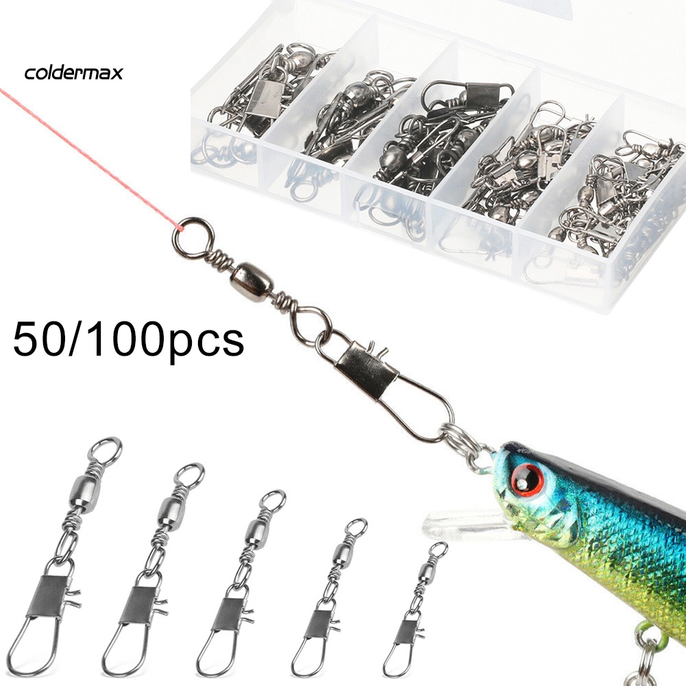 Set 50 / 100 Khuyên Nối Câu Cá Chuyên Dụng