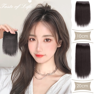 Bộ Tóc Giả 15 / 20cm Hai Khóa Cài Chất Liệu Sợi Hóa Học Dày Dặn