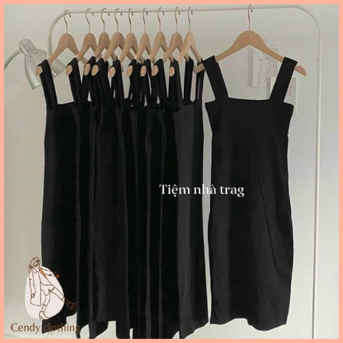 Váy Hai Dây Dáng Ngắn CendyClothing CD178