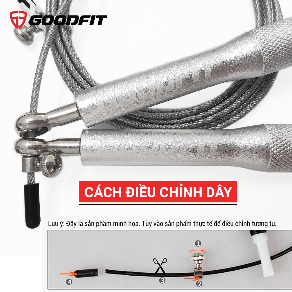 Dây nhảy  GoodFit GF901JR tập thể dục, giảm cân