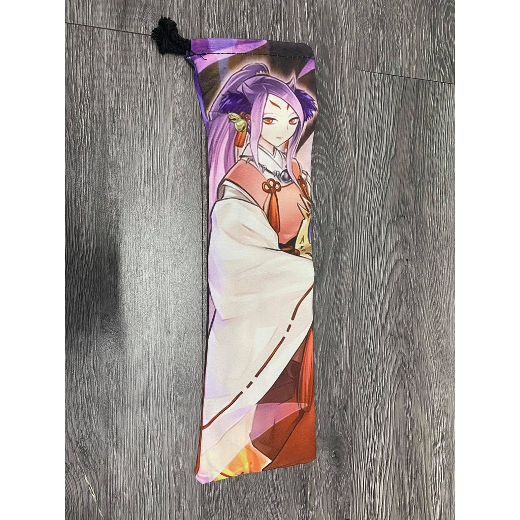 [ Dưa Hấu Yugioh ] Túi bảo vệ bàn đấu bài Playmat Yugioh Dakki the Graceful Mayakashi dùng để chơi card game