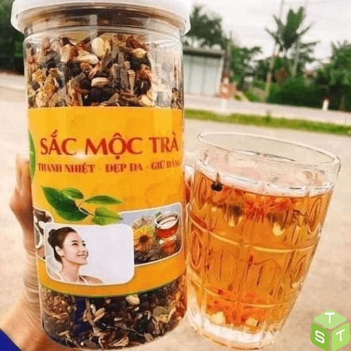 Sắc mộc trà GIẢI ĐỘC THANH NHIỆT ĐẸP DA GIỮ DÁNG mom beauty HỘP 500GRFreeship💥 | BigBuy360 - bigbuy360.vn