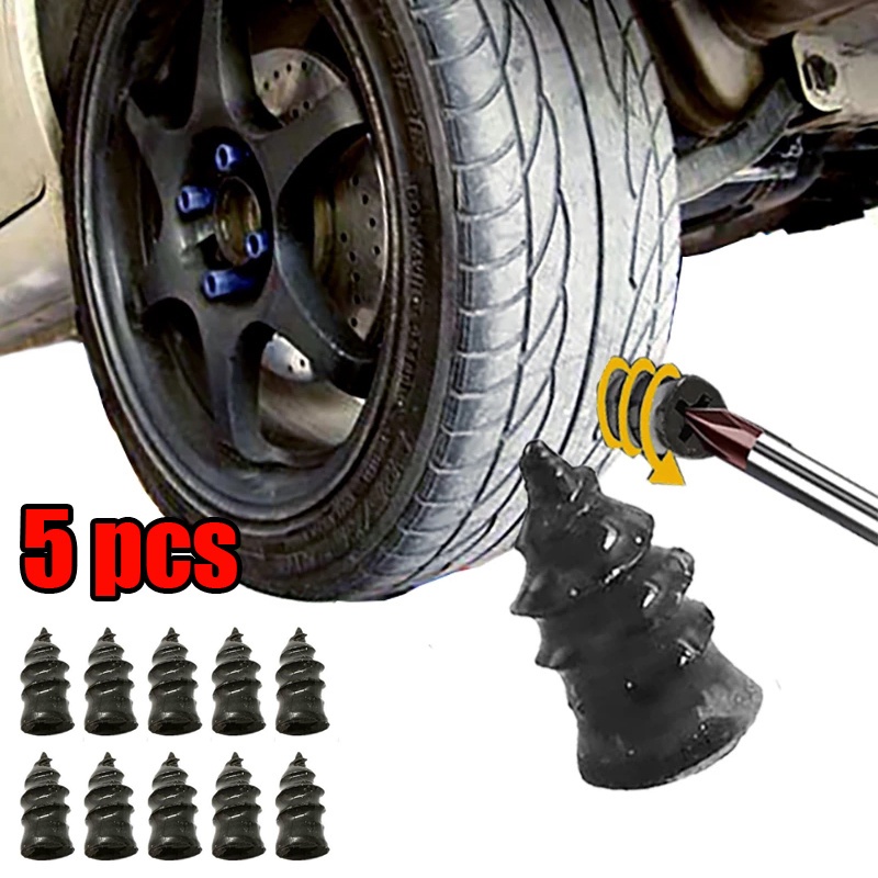 Bộ 5 Dụng Cụ Sửa Chữa Lốp Xe Máy/Xe Đạp/Xe Hơi/Xe Máy Không Keo