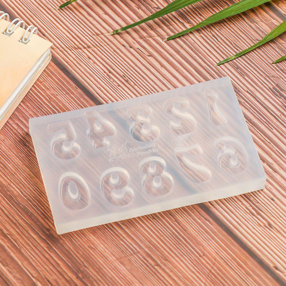 Khuôn Silicone Làm Trang Sức Thủ Công 24 Chữ Cái|Khuôn Làm Bánh Hình Con Số